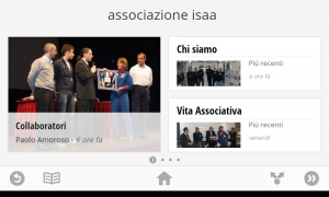 Il magazine mobile Associazione ISAA su Google Currents per Android