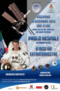 Locandina dell'evento "Sei mesi da extraterrestre"