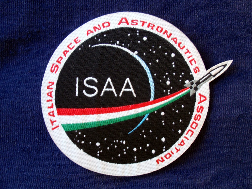 Una patch dell’Associazione ISAA. Credit: Filippo Magni