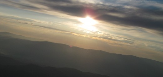 Un'immagine dell'alba ripresa da StSp-4. (ISAA/Francesco Bonomi).