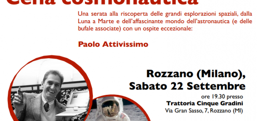 Logo della Cena cosmonautica